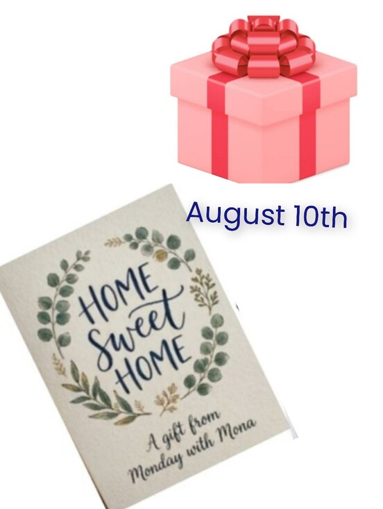All Brands Other - Aug 10th🎁 Home Gift -  Monday with Mona 4pm PST 🎁Buyer Free
Gift Giveaway 🎁